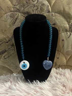 MAYAMAR Handmade in Mexico Evil Eye Love Bag Charm - NWT